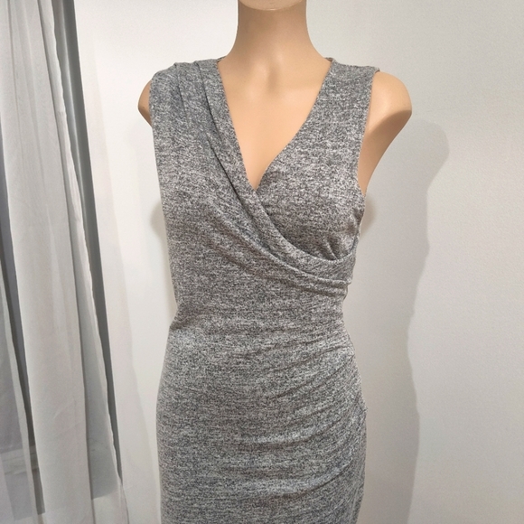 Wilfred Free Asymmetrical Bodycon Dress Size Medium - Picture 2 of 5